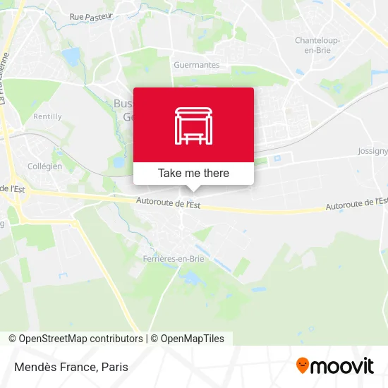 Mendès France map