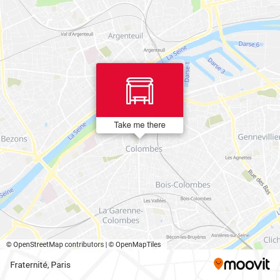 Fraternité map