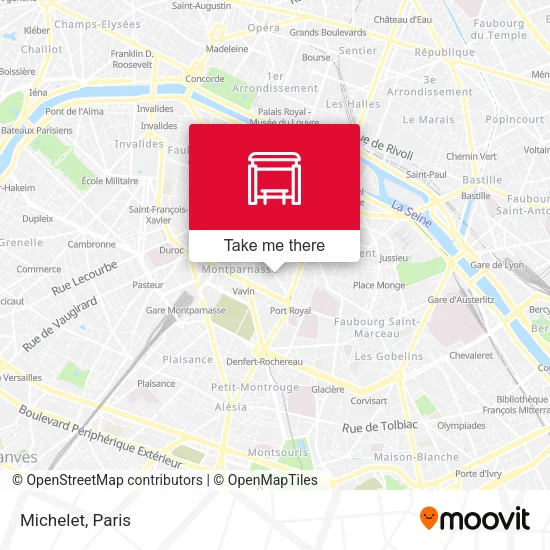 Michelet map