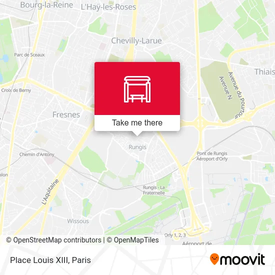 Place Louis XIII map
