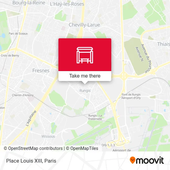 Place Louis XIII map