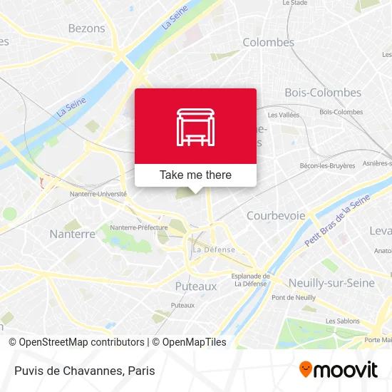 Puvis de Chavannes map