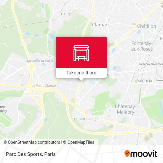 Parc Des Sports map