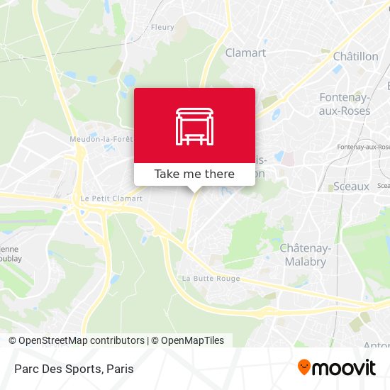 Parc Des Sports map