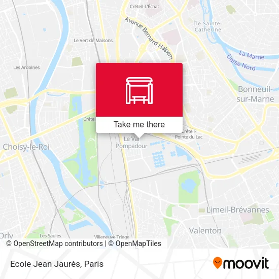 Ecole Jean Jaurès map