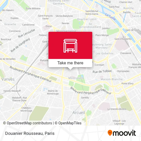 Douanier Rousseau map