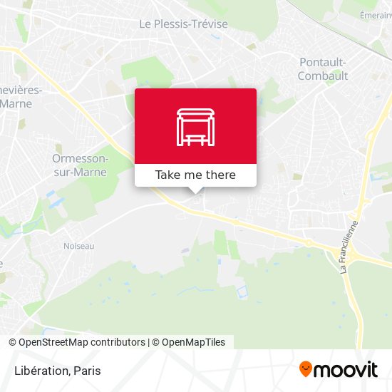 Libération map