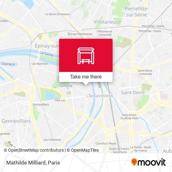 Mathilde Milliard map