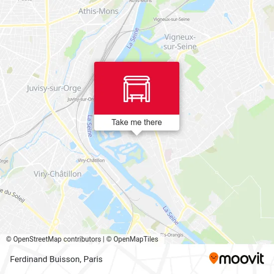 Ferdinand Buisson map