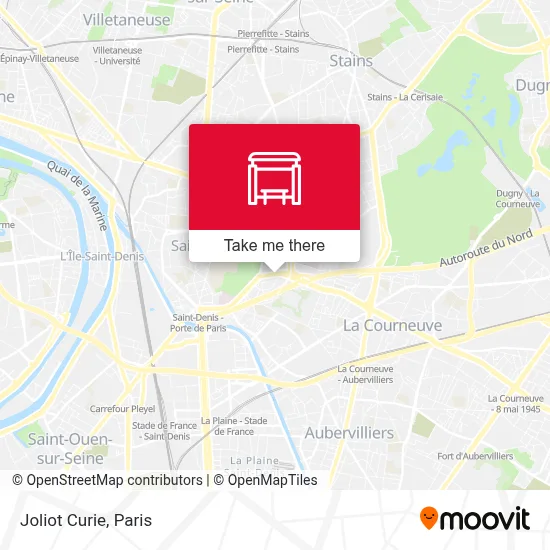 Joliot Curie map