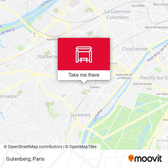 Gutenberg map