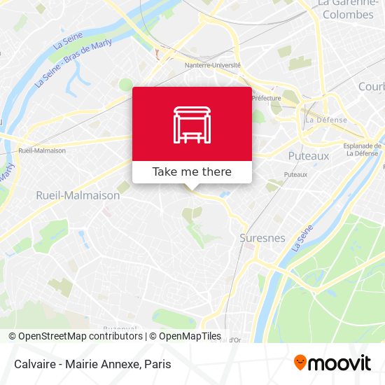 Calvaire - Mairie Annexe map
