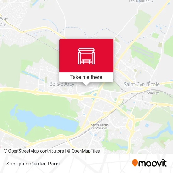 Centre Commercial map