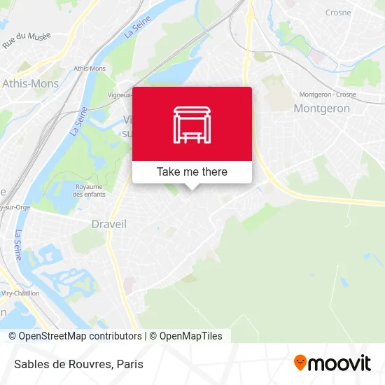 Sables de Rouvres map