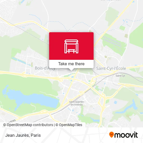 Jean Jaurès map