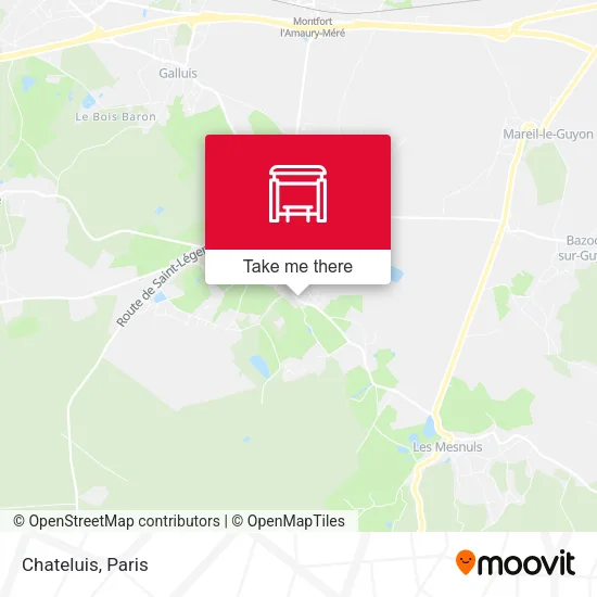 Chateluis map