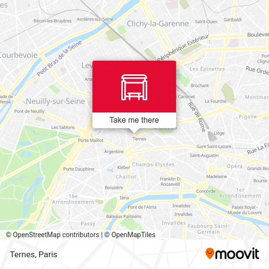 Ternes map