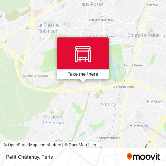 Petit-Châtenay map