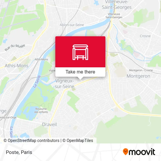 Poste map