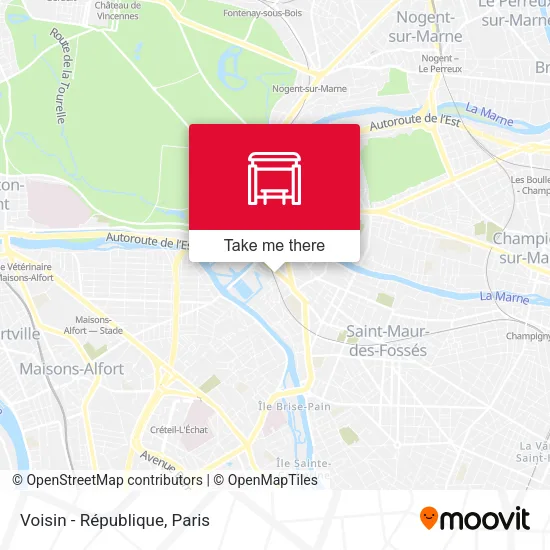Voisin - République map