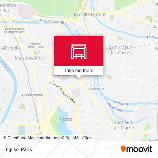 Eglise map