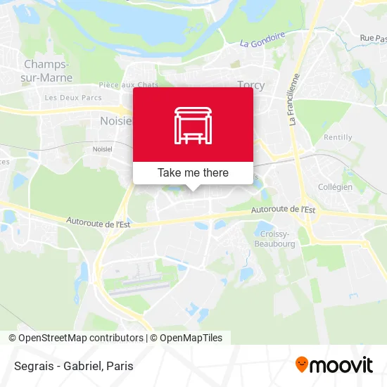 Segrais - Gabriel map