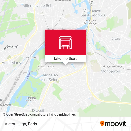 Victor Hugo map