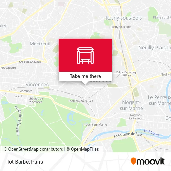 Ilôt Barbe map