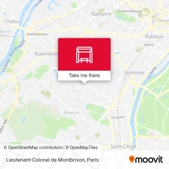 Lieutenant-Colonel de Montbrison map