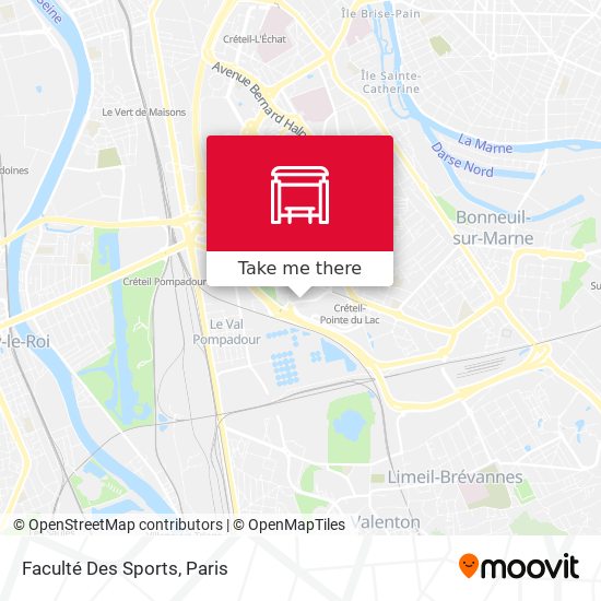 Mapa Faculté Des Sports