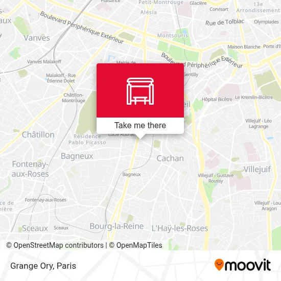 Grange Ory map