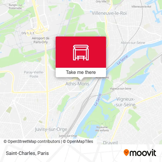 Saint-Charles map