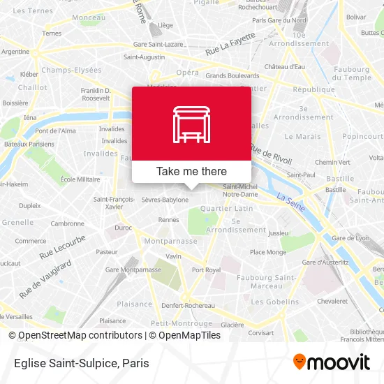 Eglise Saint-Sulpice map
