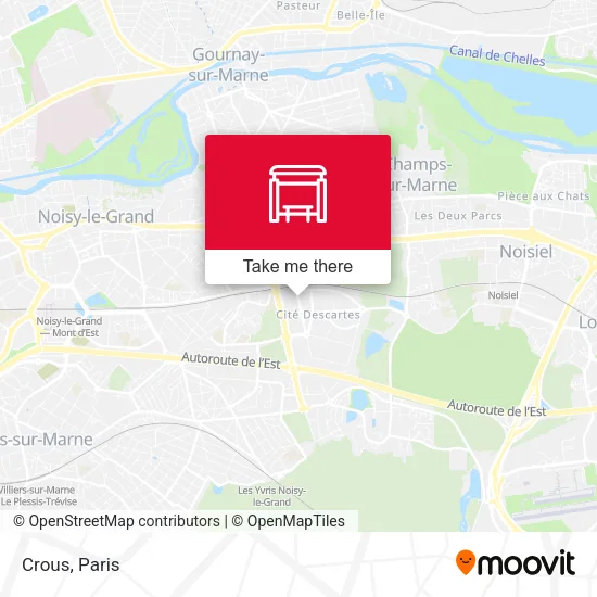 Crous map