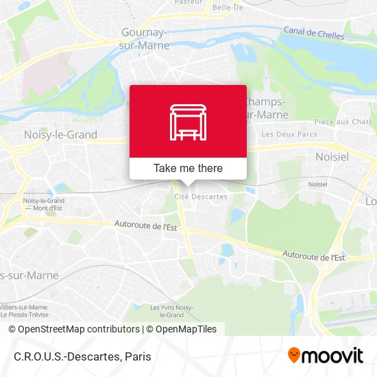 C.R.O.U.S.-Descartes map