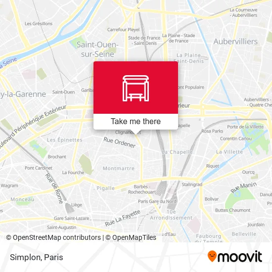 Simplon map