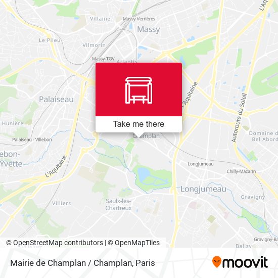Mapa Mairie de Champlan / Champlan