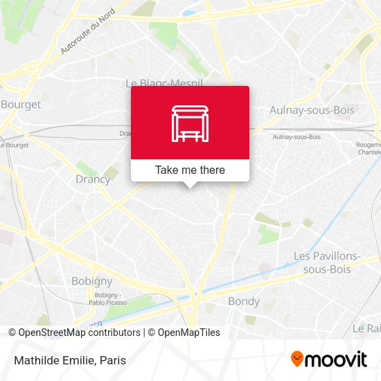 Mathilde Emilie map