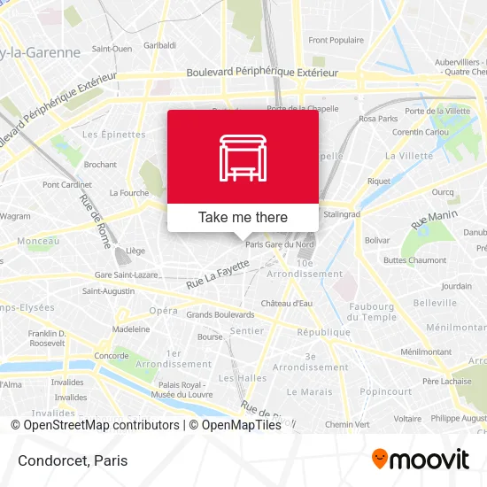 Condorcet map