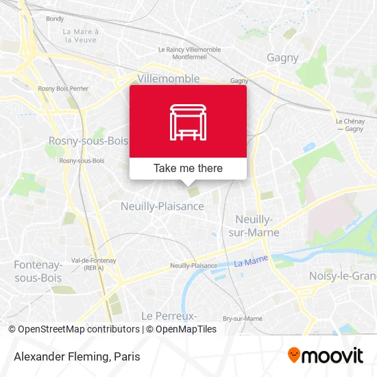 Alexander Fleming map