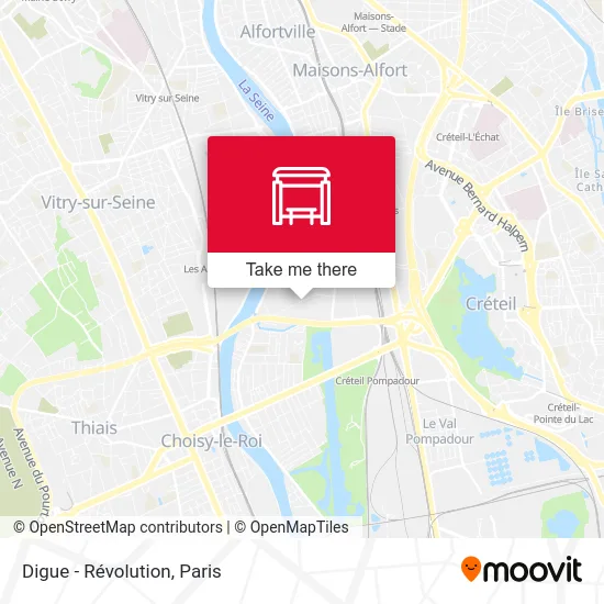 Digue - Révolution map