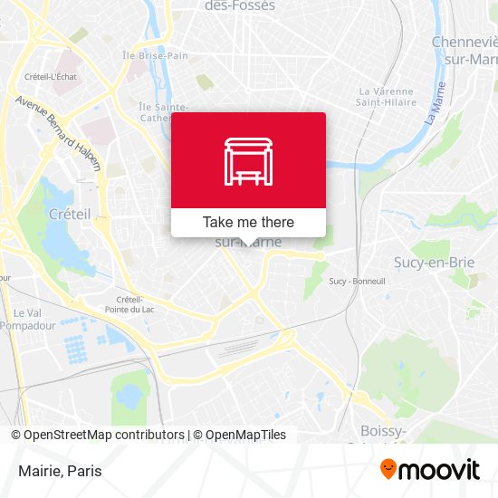 Mairie map