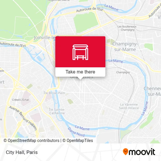 Mairie map