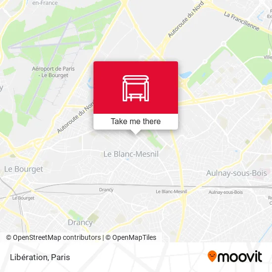 Libération map