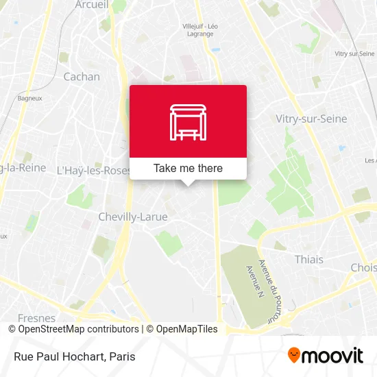 Rue Paul Hochart map