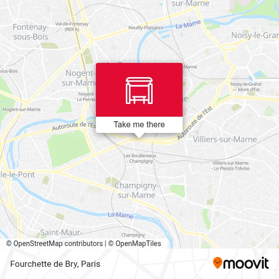 Fourchette de Bry map