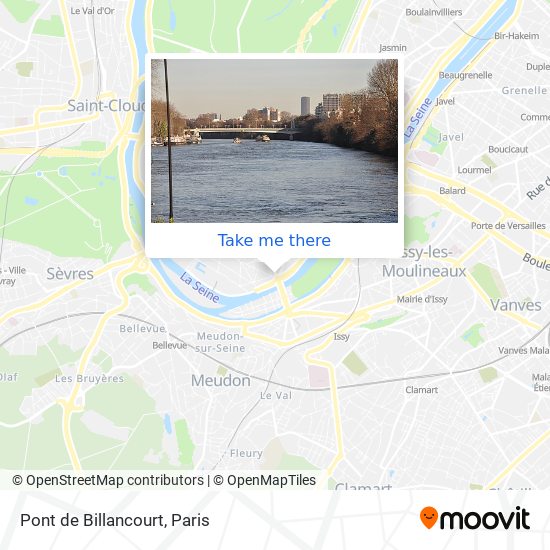 Pont de Billancourt map