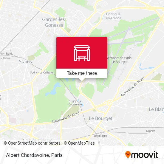 Albert Chardavoine map