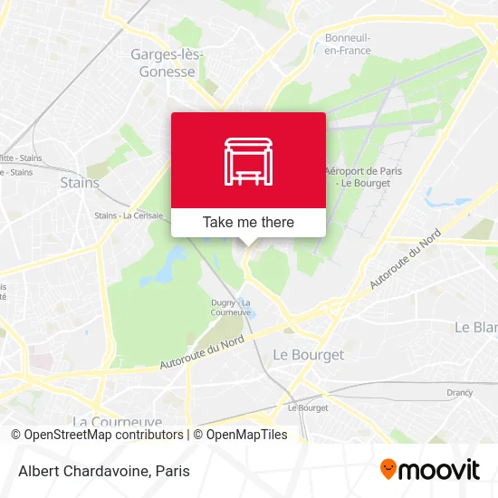 Albert Chardavoine map