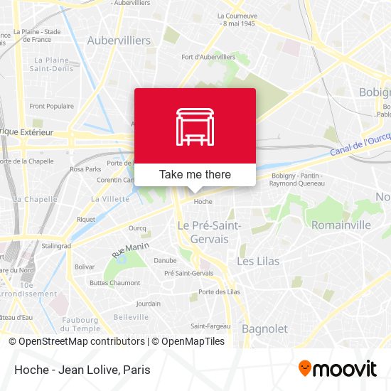 Hoche - Jean Lolive map